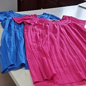 2 for 1. Great Northwest Clothing Company Pink and Blue Blouse
